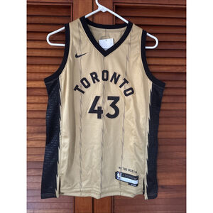 Pascal Siakam Toronto Raptors Nike Swingman City Edition Youth Large 14/16 NWT